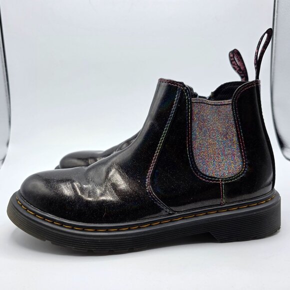 Dr Martens 2976 Sparkle Rays Womens Size 5 Black Boots Walking Casual Outdoors - Picture 13 of 13